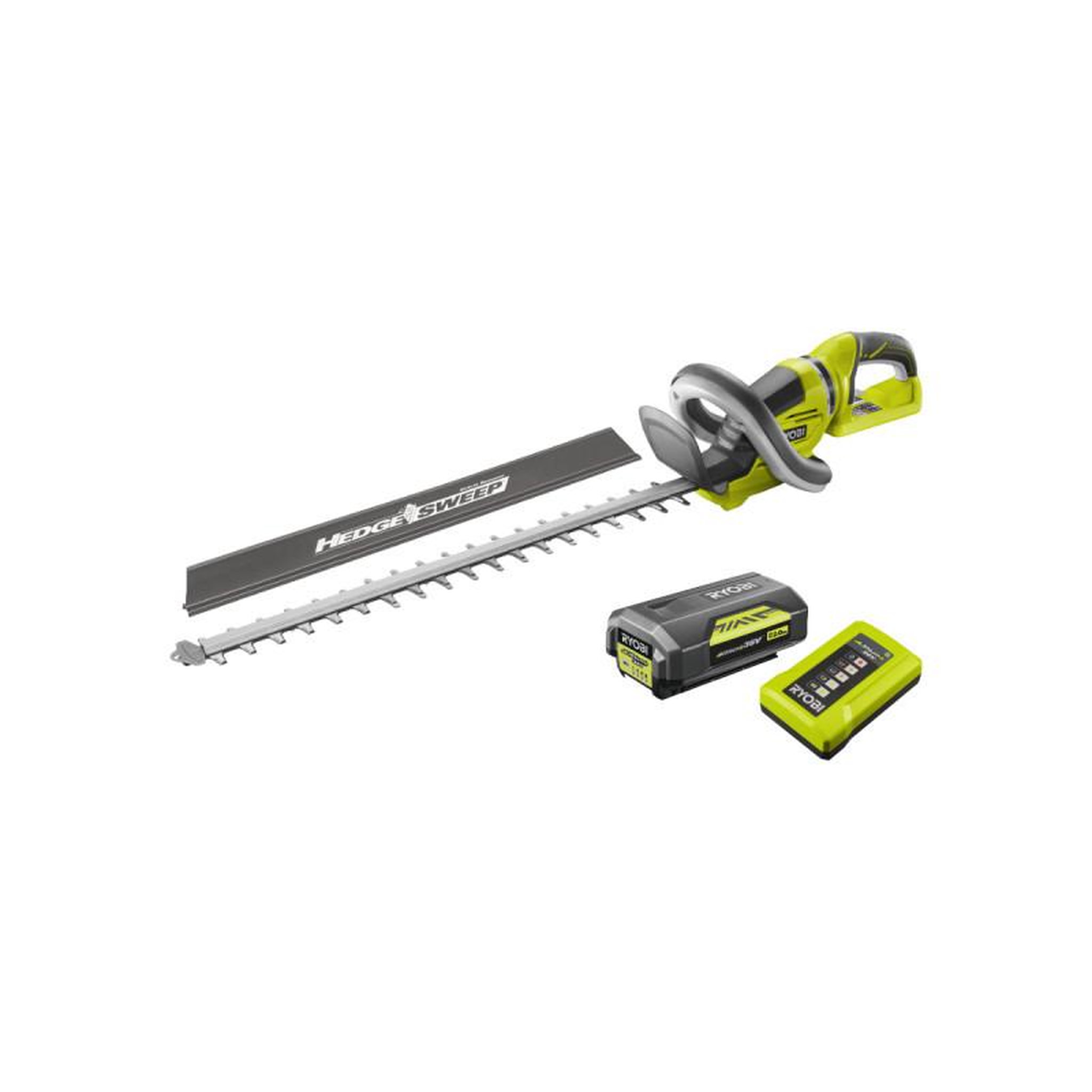 Voir la diapositive 1 : Ryobi Taille-haies RYOBI 36V - 1 batterie 2,0 Ah - 1 chargeur - RHT36C61R20S