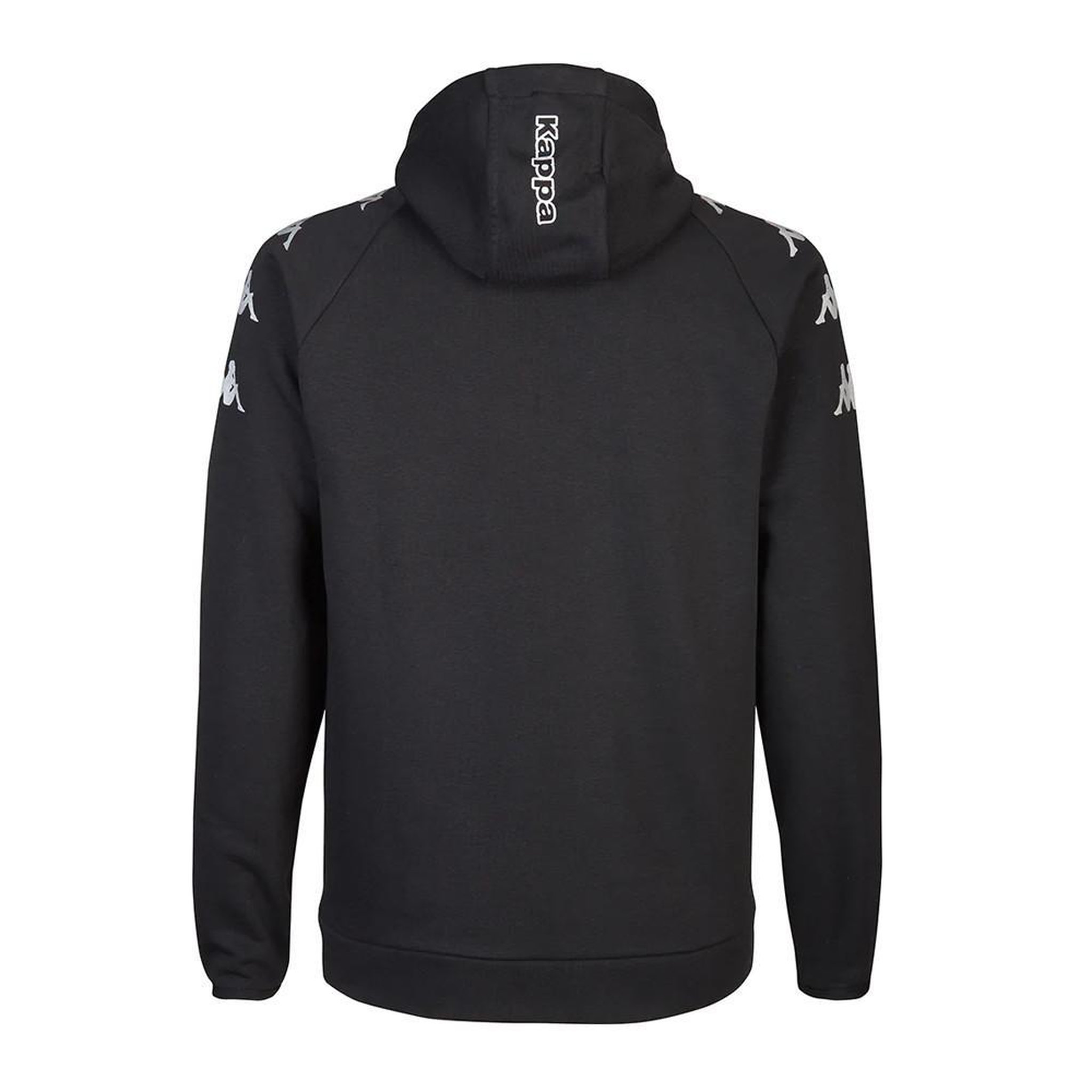 Voir la diapositive 2 : KAPPA Sweat Zippé Noir Garçon Kappa Divieto