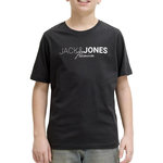 Jack & Jones T-Shirt Noir Garçon Jack & Jones Blaneo. Coloris disponibles : Noir