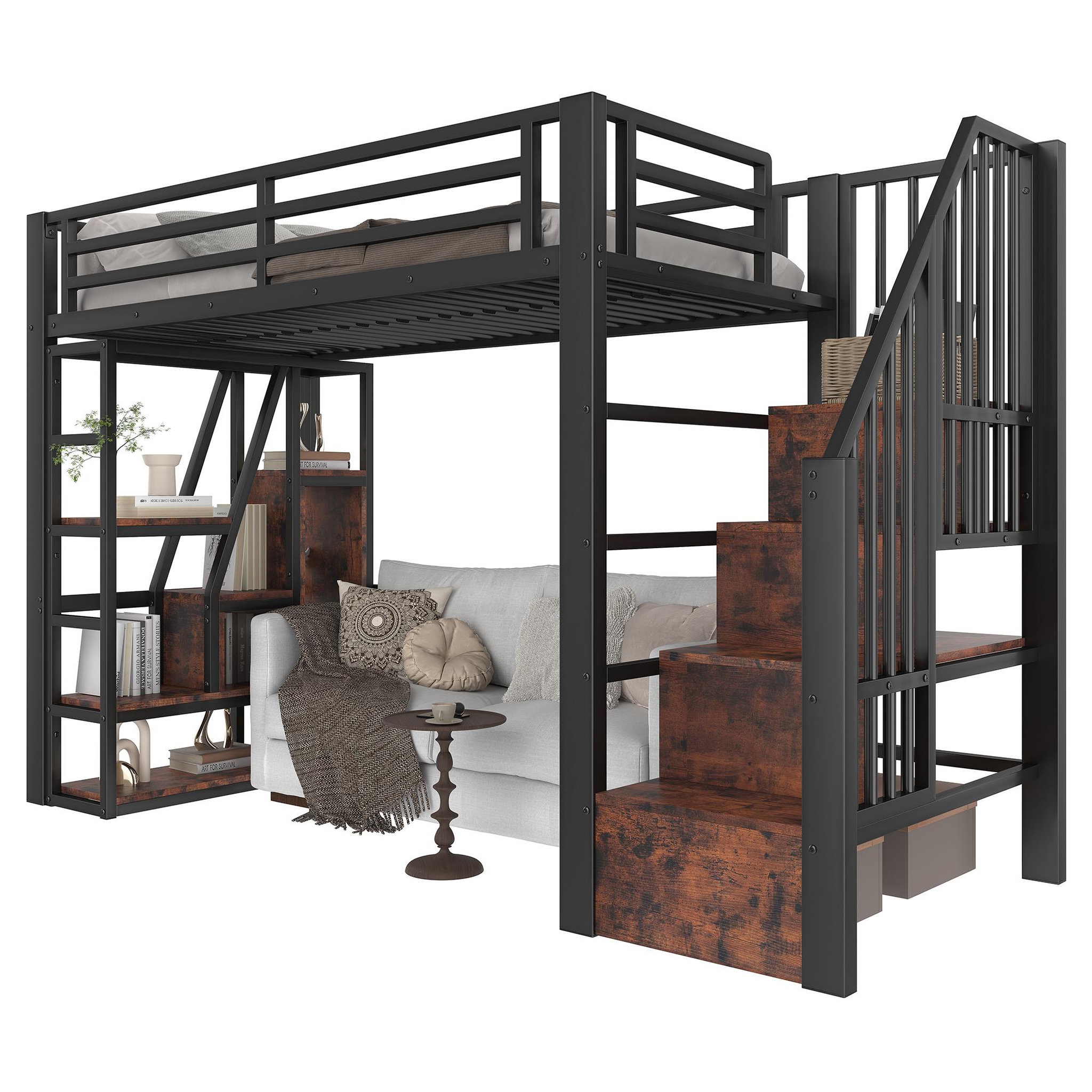 Voir la diapositive 1 : MERAX Lit mezzanine