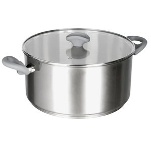 Faitout En Inox 28 Cm – Compatible Induction Et Lave-vaisselle – Idéal Pour Cuisiner Durable