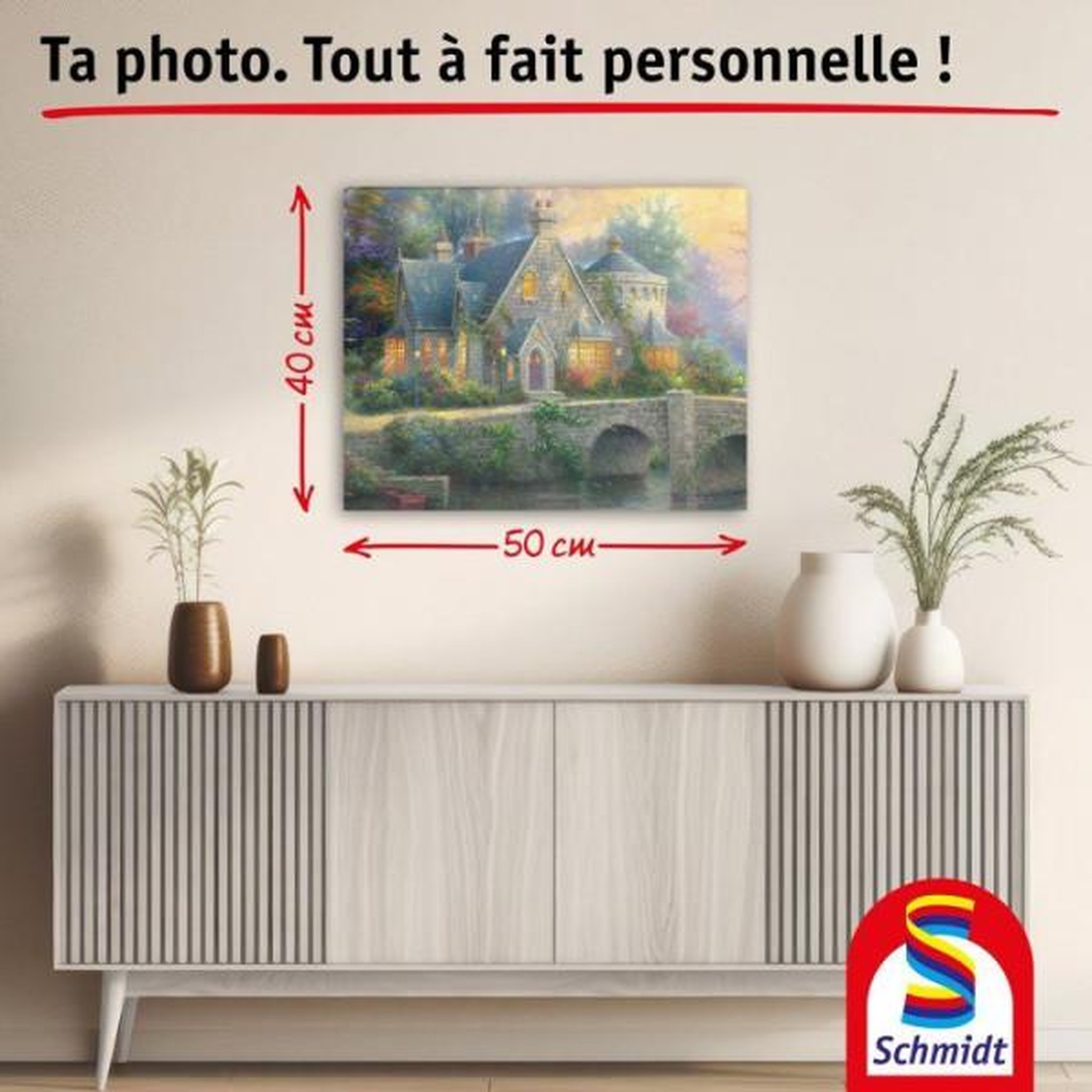 Voir la diapositive 6 : Schmidt Spiele My Art Noble - Kit de peinture Premium - SCHMIDT SPIELE - Manoir Eclairé - Des 12 ans