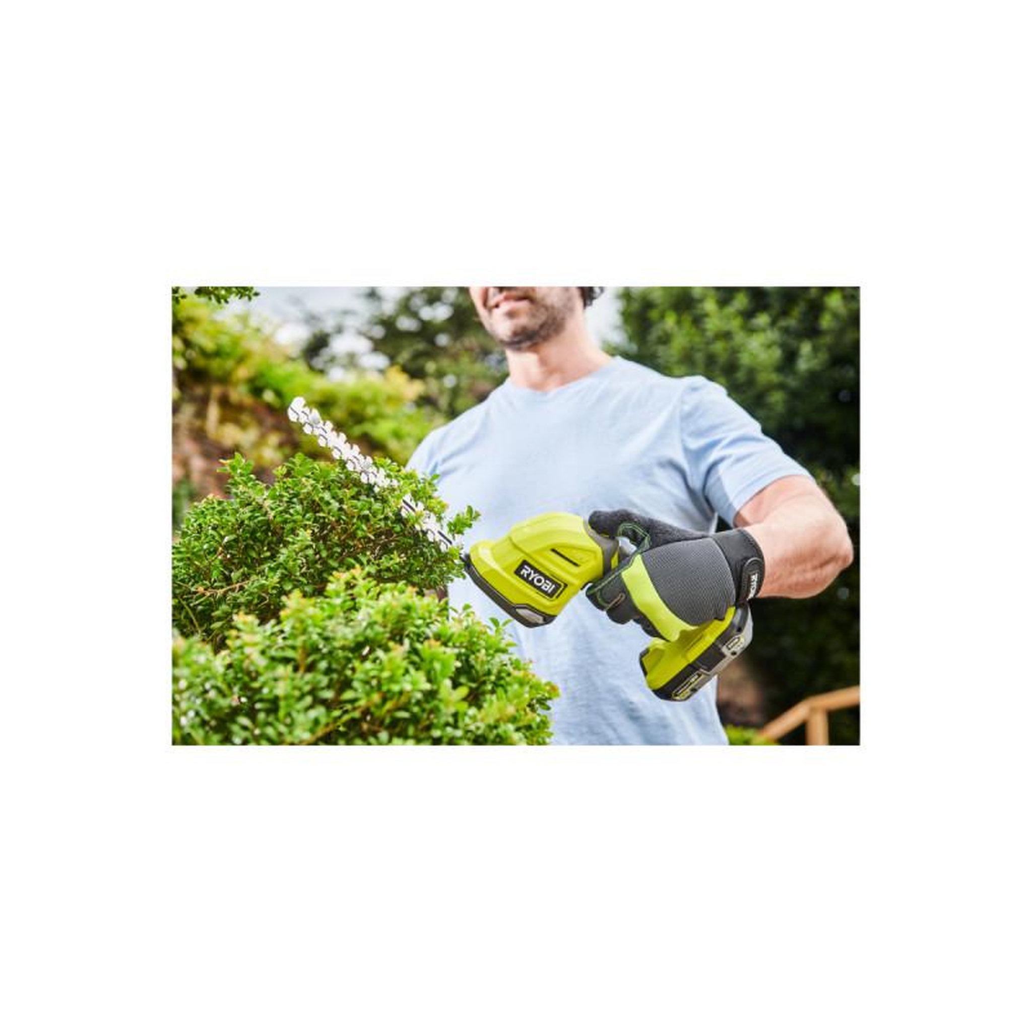 Voir la diapositive 4 : Ryobi Cisaille - Sculpteur de végétaux RYOBI - RY18GSA-0 - 18V One+ - Sans batterie ni chargeur
