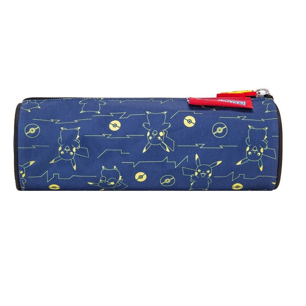 NINTENDO Trousse ronde bleue et jaune Pokemon
