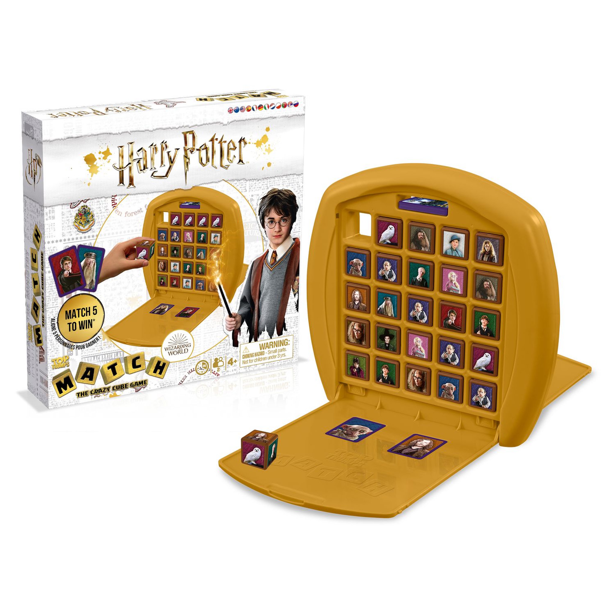 Voir la diapositive 2 :  WINNING MOVES Jeu Match Harry Potter
