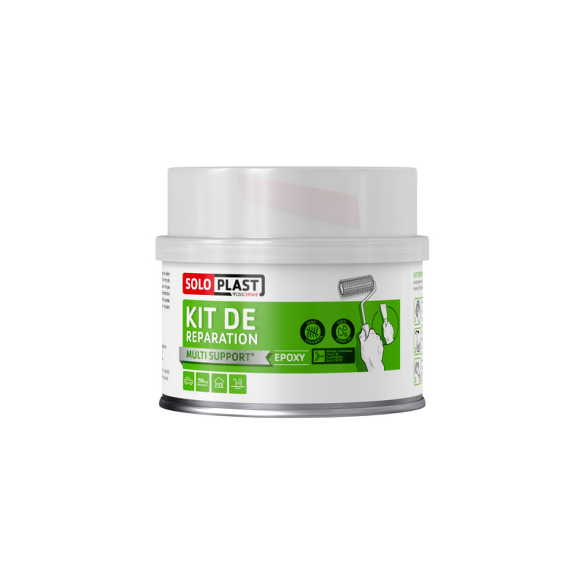 Voir la diapositive 1 : Soloplast Kit de réparation Soloplast époxy 250g