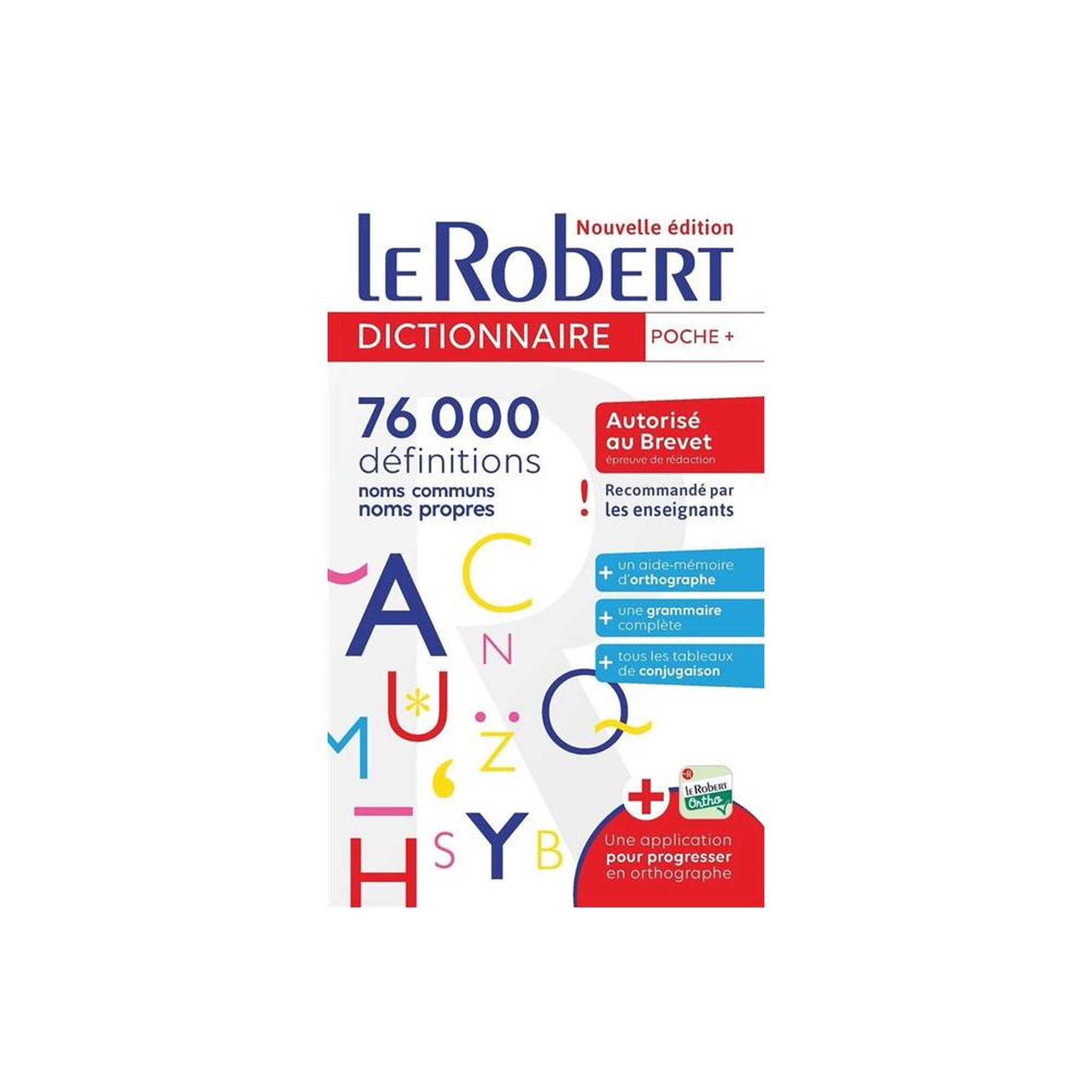 Dictionnaire de poche français nouvelle édition avec app ortho - 66 000 définitions et exemples d'usage