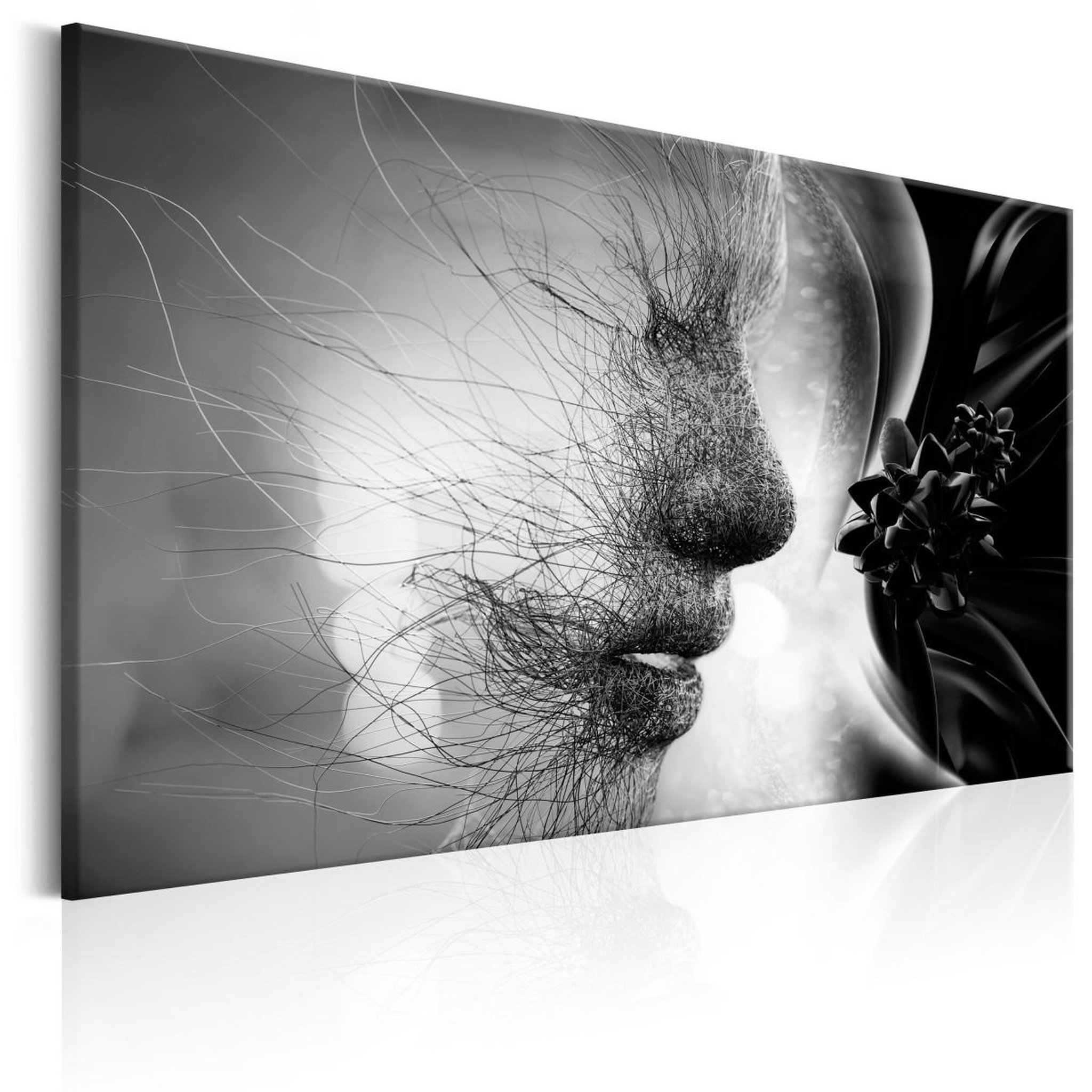 Paris Prix Tableau imprimé  human thread. Coloris disponibles : Multicolore