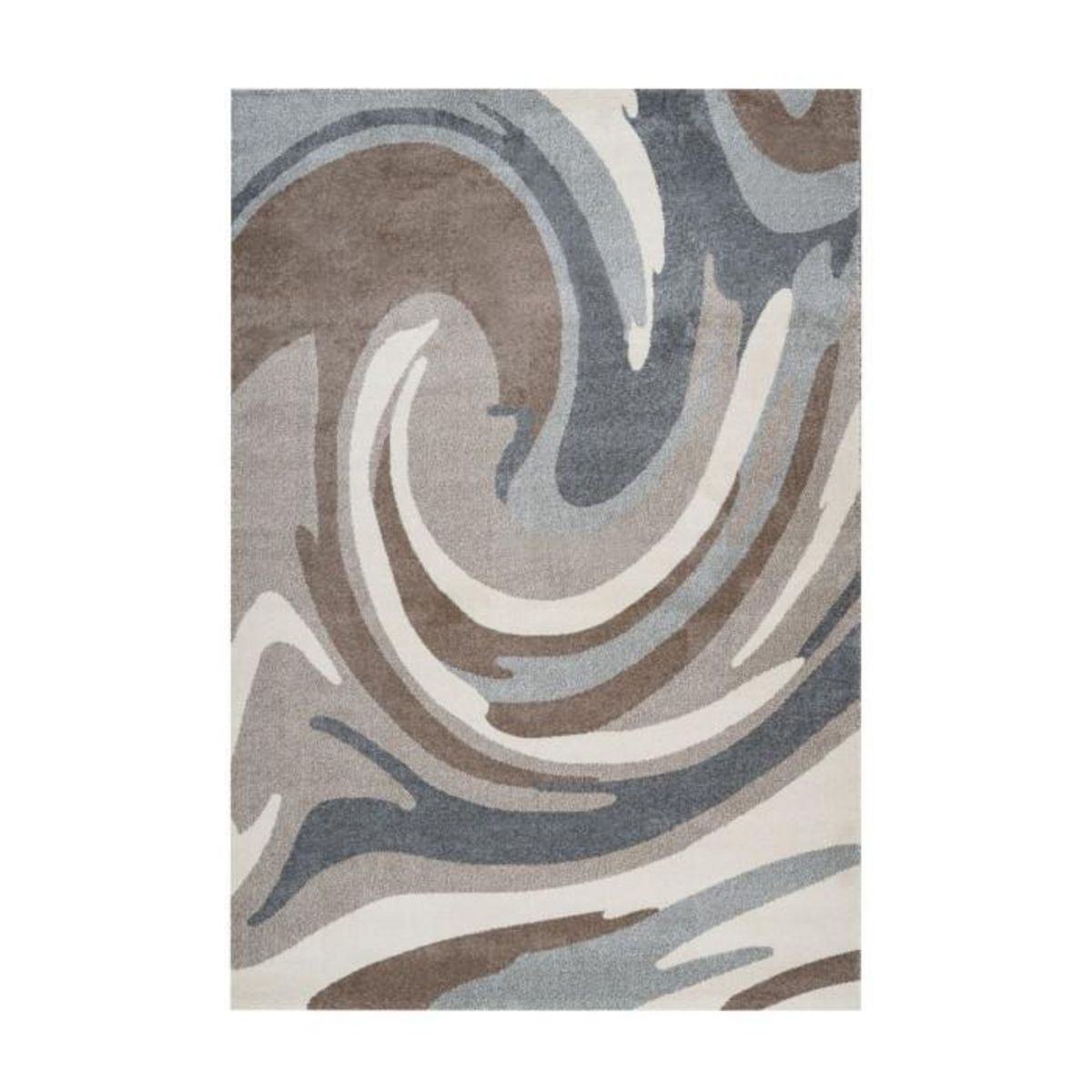 Paris Prix Tapis Effet 3D à Poils Courts  Broadway I  Marron