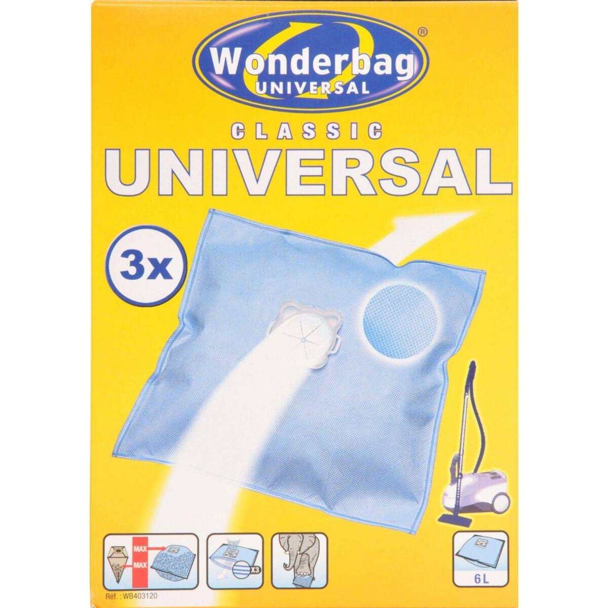 ROWENTA Sac aspirateur Wonderbag Original pas cher Auchan.fr