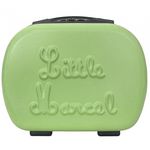 Little Marcel Vanity rigide 27cm. Coloris disponibles : Vert, Blanc, Bleu, Orange, Gris, Rose, Jaune, Violet