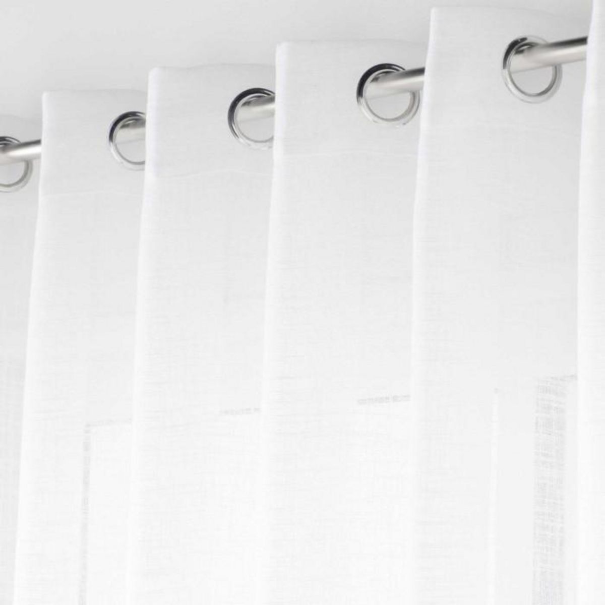 Paris Prix Rideau Voilage  Haltona  300x240cm Blanc