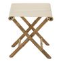 Voir la diapositive 3 : Paris Prix Tabouret Pliable Bambou  Stool  42cm Naturel