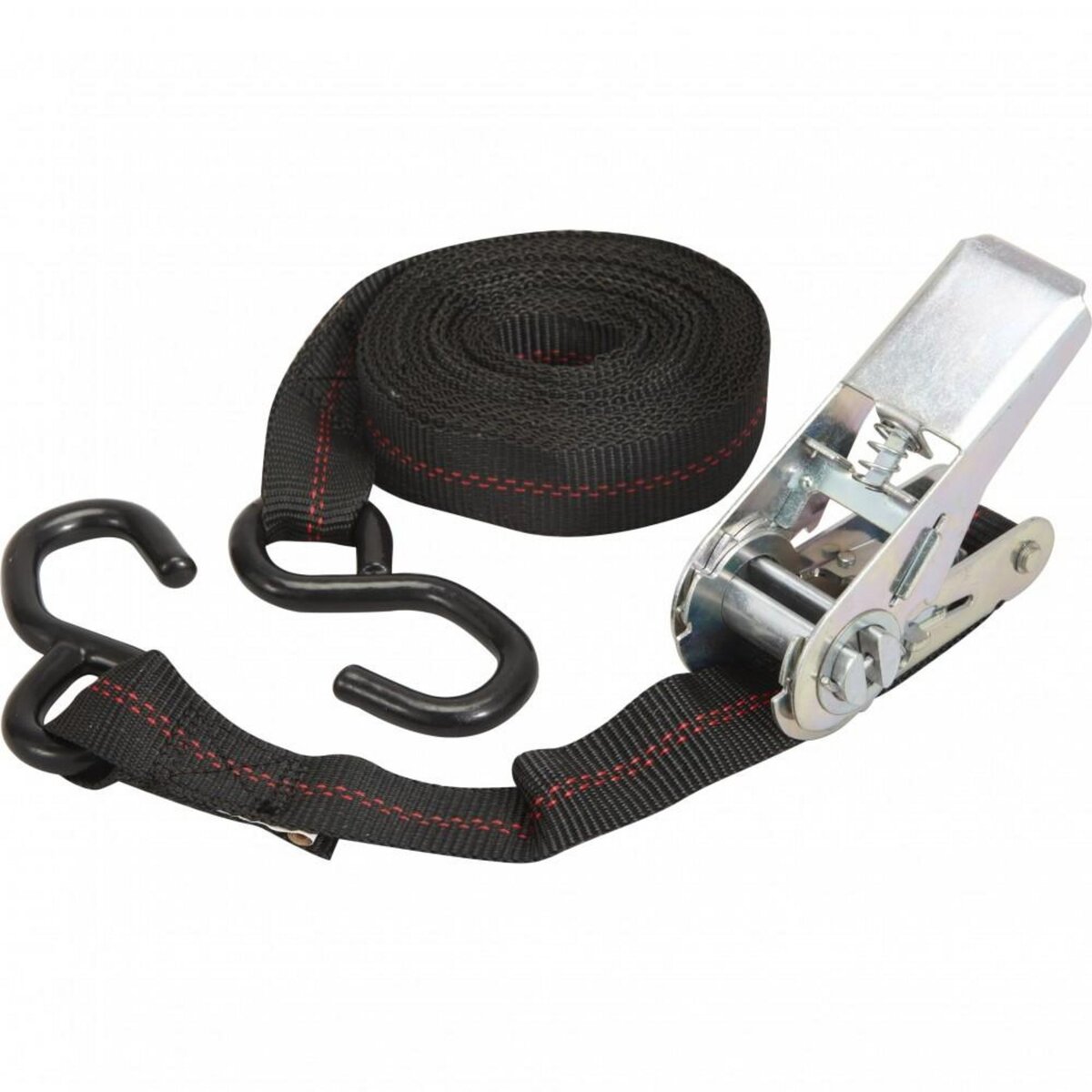 CENTRALE BRICO Sangle avec tendeur à cliquet et crochet x L.5 m x l.25 mm