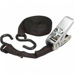 CENTRALE BRICO Sangle avec tendeur à cliquet et crochet x L.5 m x l.25 mm