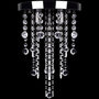 Voir la diapositive 4 : VIDAXL Plafonnier avec perles de cristal Blanc Metal