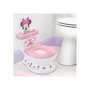 Voir la diapositive 5 : Bright Starts DISNEY BABY - MINNIE- Mini toilette avec réducteur de lunette de toilette inclus, 2 en 1, MySize, Pot amovible facile a nettoye
