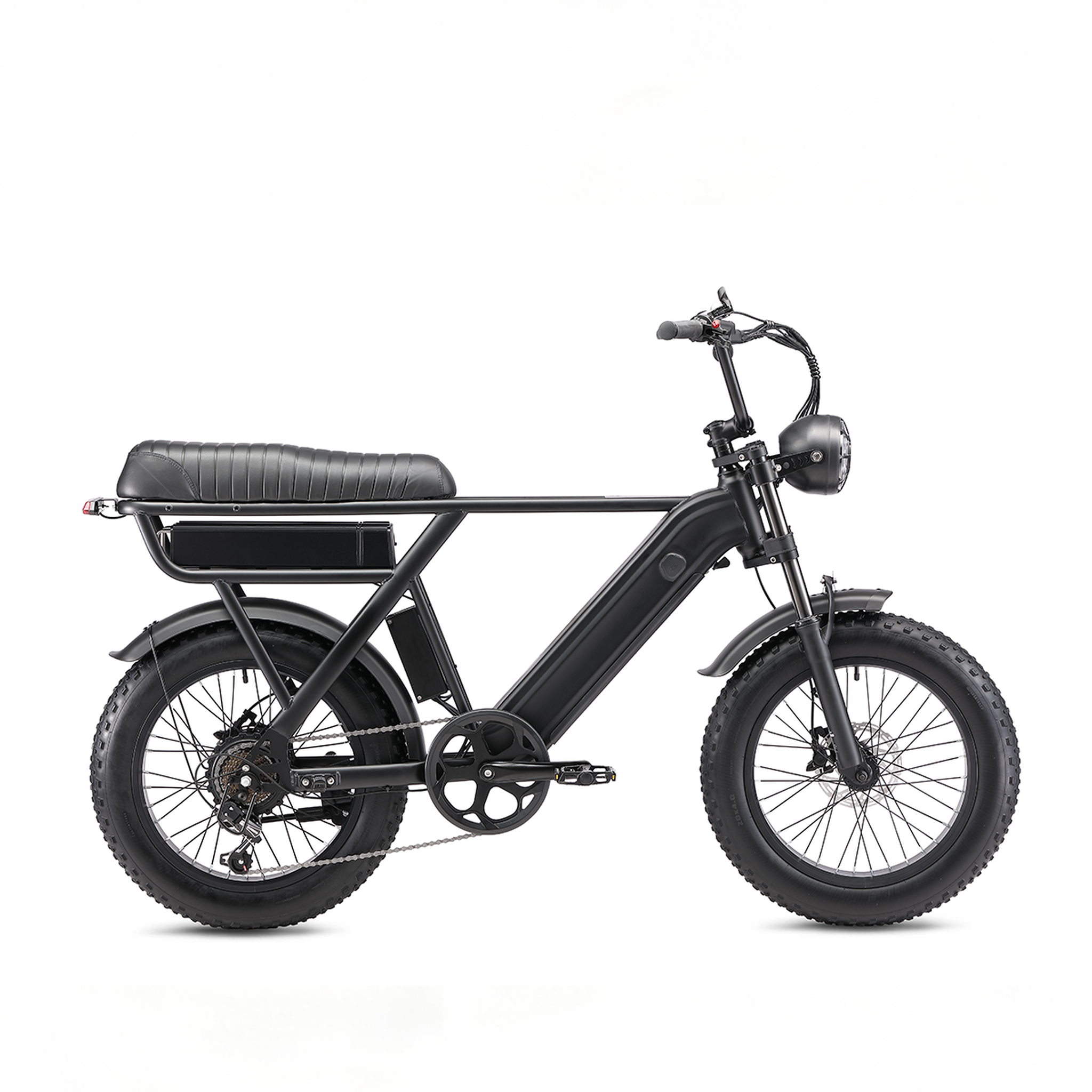 YANGOR Vélo électrique yangor y20 pro 20  à gros pneus. Coloris disponibles : Noir