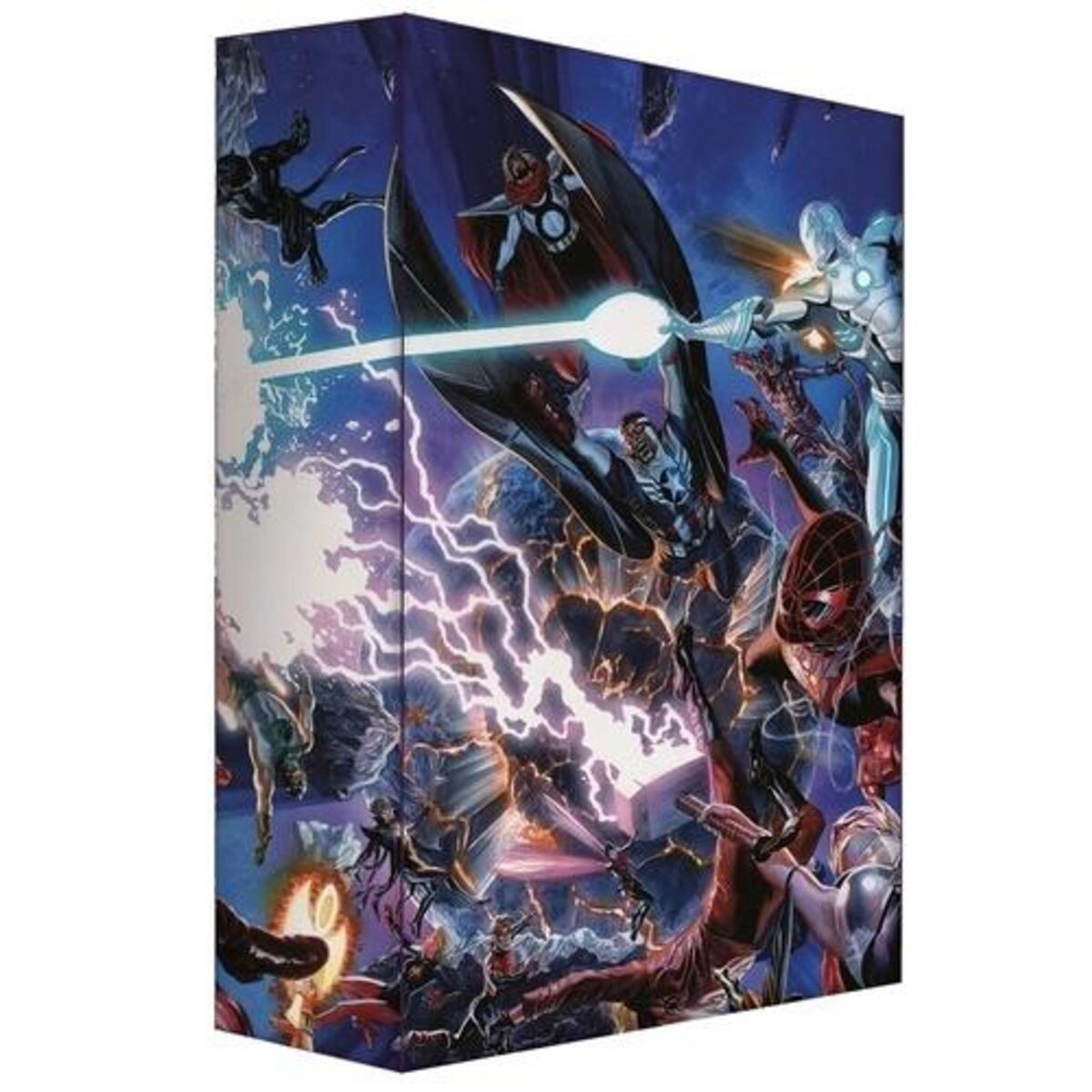 MARVEL MULTIVERSE. COFFRET EN 6 VOLUMES : TOME 1, COSMIC GHOST RIDER ; TOME 2, DEADPOOL RE-MASSACRE MARVEL ; TOME 3, HOUSE OF M ; TOME 4, MARVEL ZOMBIES : LA FAMINE ; TOME 5, SPIDER-MAN L'EMPIRE ; TOME 6, SPIDER-MAN SPIDER-GEDDON, AVEC 6 EX-LIBRIS, Cates