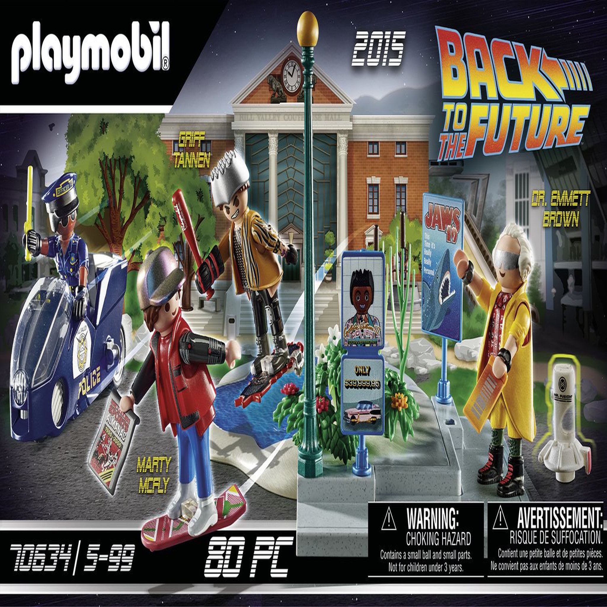 Voir la diapositive 8 : PLAYMOBIL 70634  Retour vers le futur - Course d'hoverboard