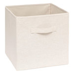 FIVE Boîte de rangement TIDY BOX - L. 31 x l. 31 x H. 31 cm - Beige