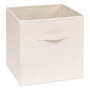 Voir la diapositive 1 : FIVE Boîte de rangement TIDY BOX - L. 31 x l. 31 x H. 31 cm - Beige
