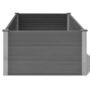Voir la diapositive 5 : VIDAXL Lit sureleve de jardin WPC 150x100x54 cm Gris