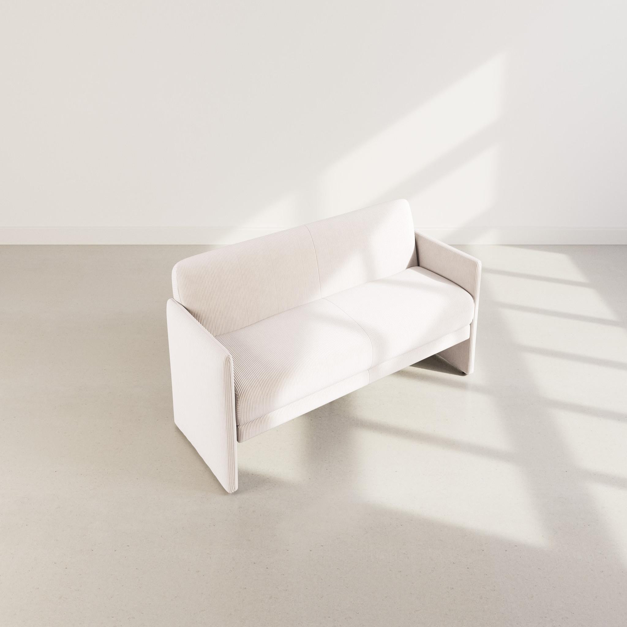Voir la diapositive 5 : BEST MOBILIER Mathis - canapé convertible clic-clac 3 places en velours côtelé