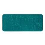 Paris Prix Tapis de Bain  Ricochet  50x120cm Bleu Émeraude