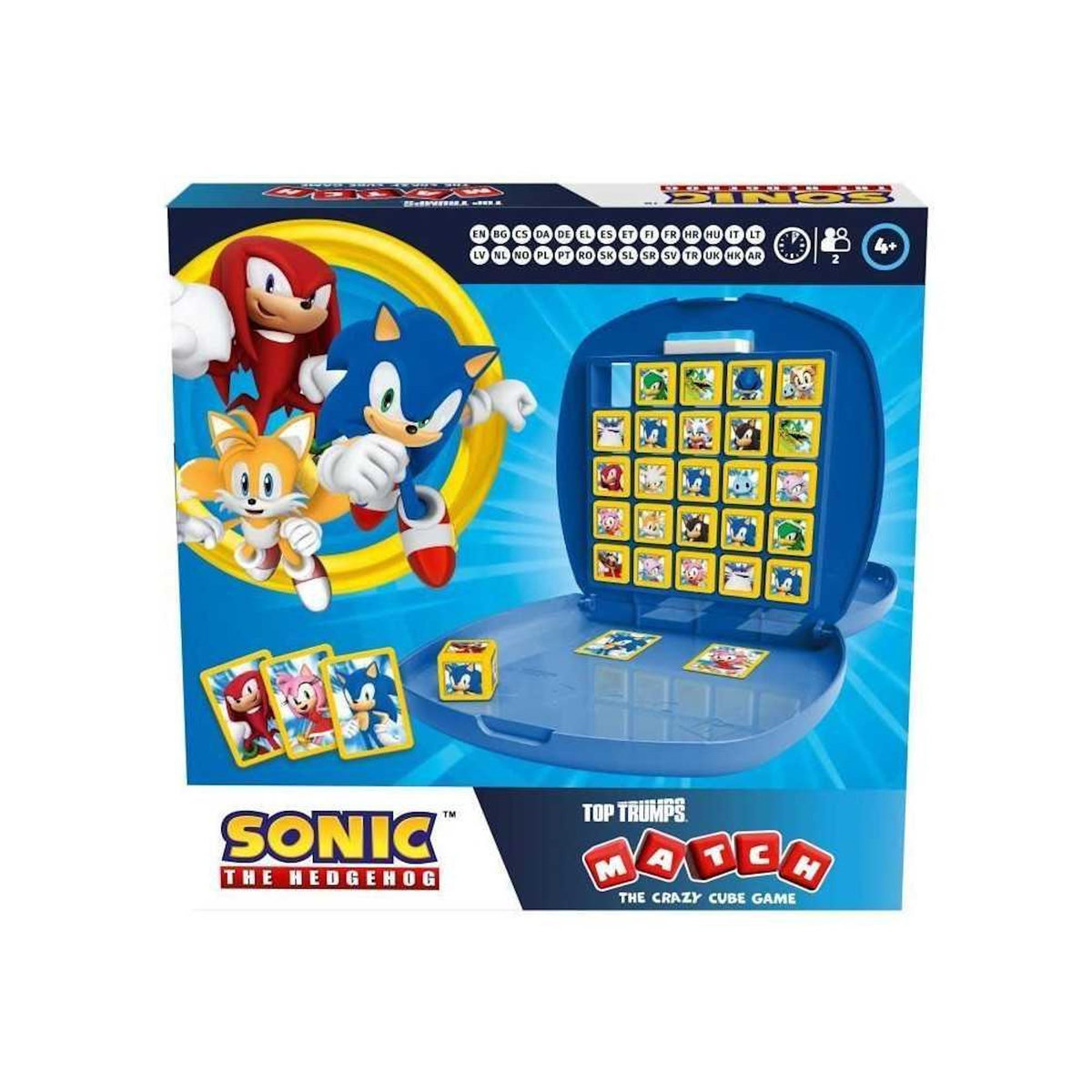 Winning Moves Match - Jeu de société - WINNING MOVES GAMES - Sonic The Hedgehog 2025