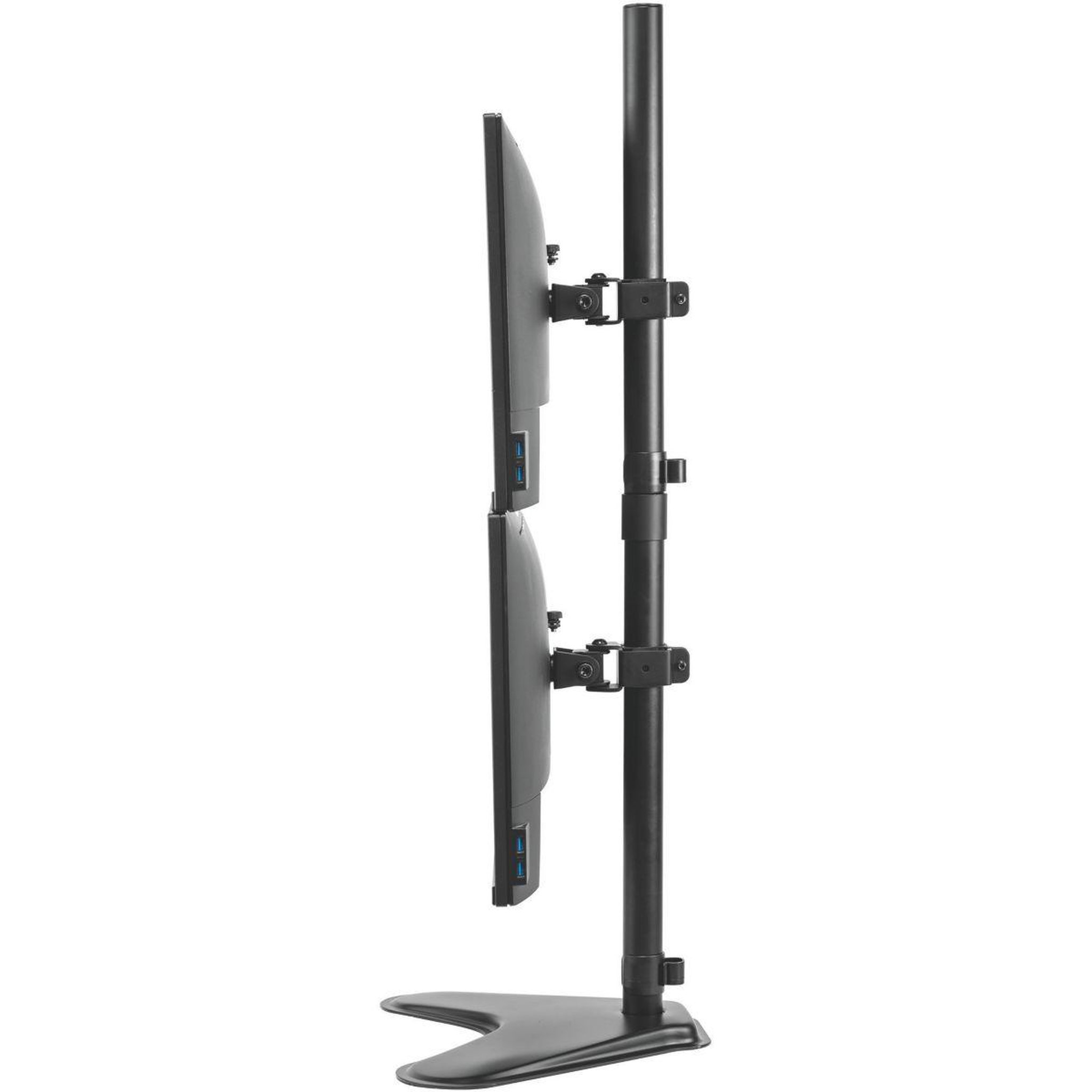 Voir la diapositive 5 : Fellowes Support écran PC Support Double Vertical sur pied
