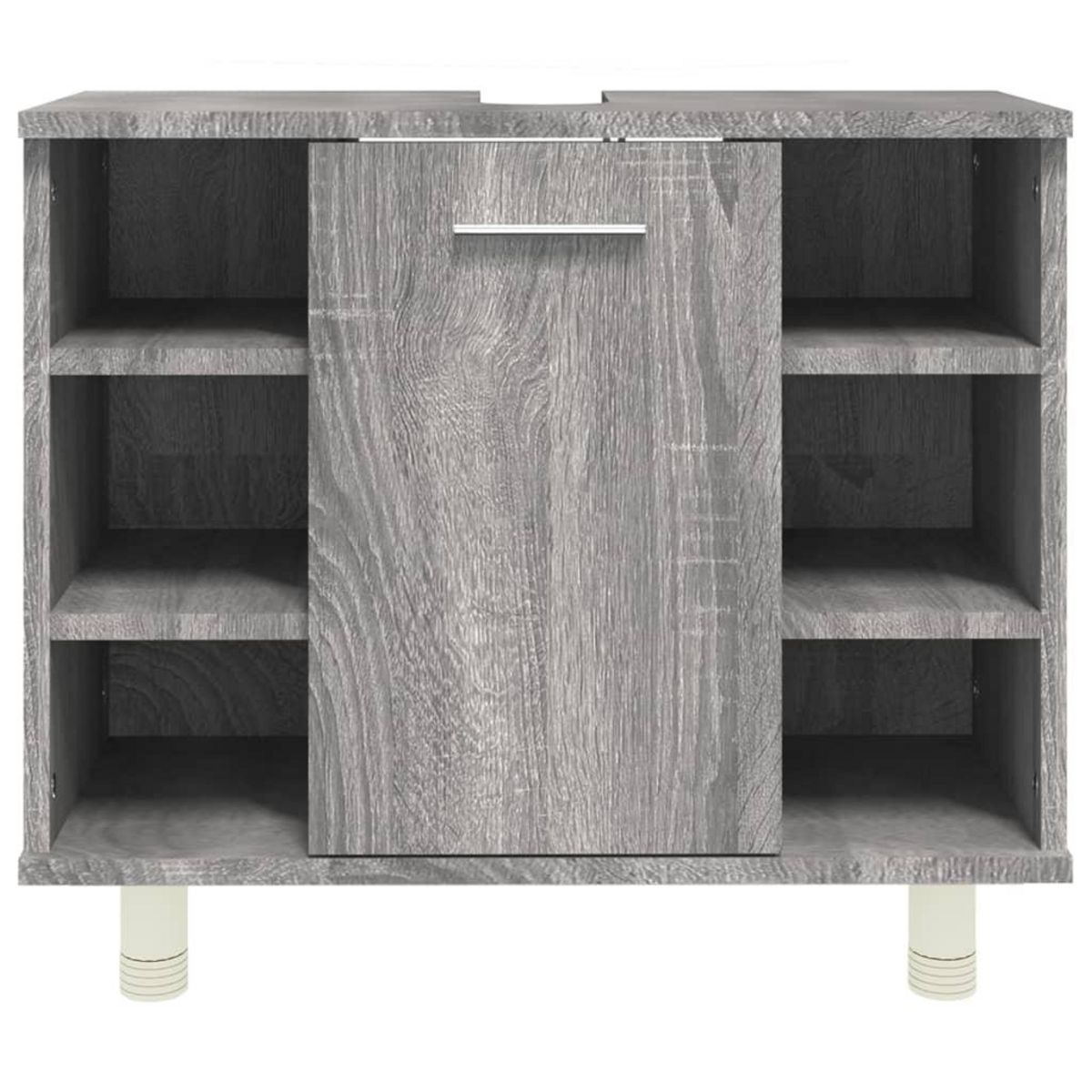 VIDAXL Armoire de bain Sonoma gris 60x32x53,5 cm Bois d'ingenierie