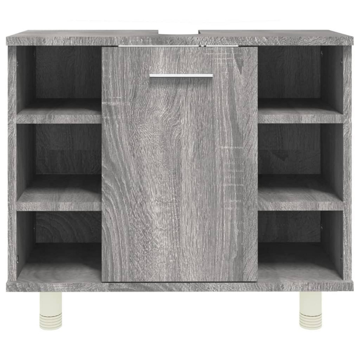 VIDAXL Armoire de bain Sonoma gris 60x32x53,5 cm Bois d'ingenierie