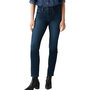 Voir la diapositive 1 : Levi's Jean 724 Bleu Femme Levi's  High Rise Straight Dark In