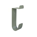 CENTRALE BRICO Crochet pour salle de bains à visser double Basic kaki