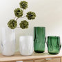 Voir la diapositive 3 : Paris Prix Vase Design en Verre  Drippy  22cm Vert