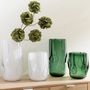 Voir la diapositive 3 : Paris Prix Vase Design en Verre  Drippy  22cm Vert