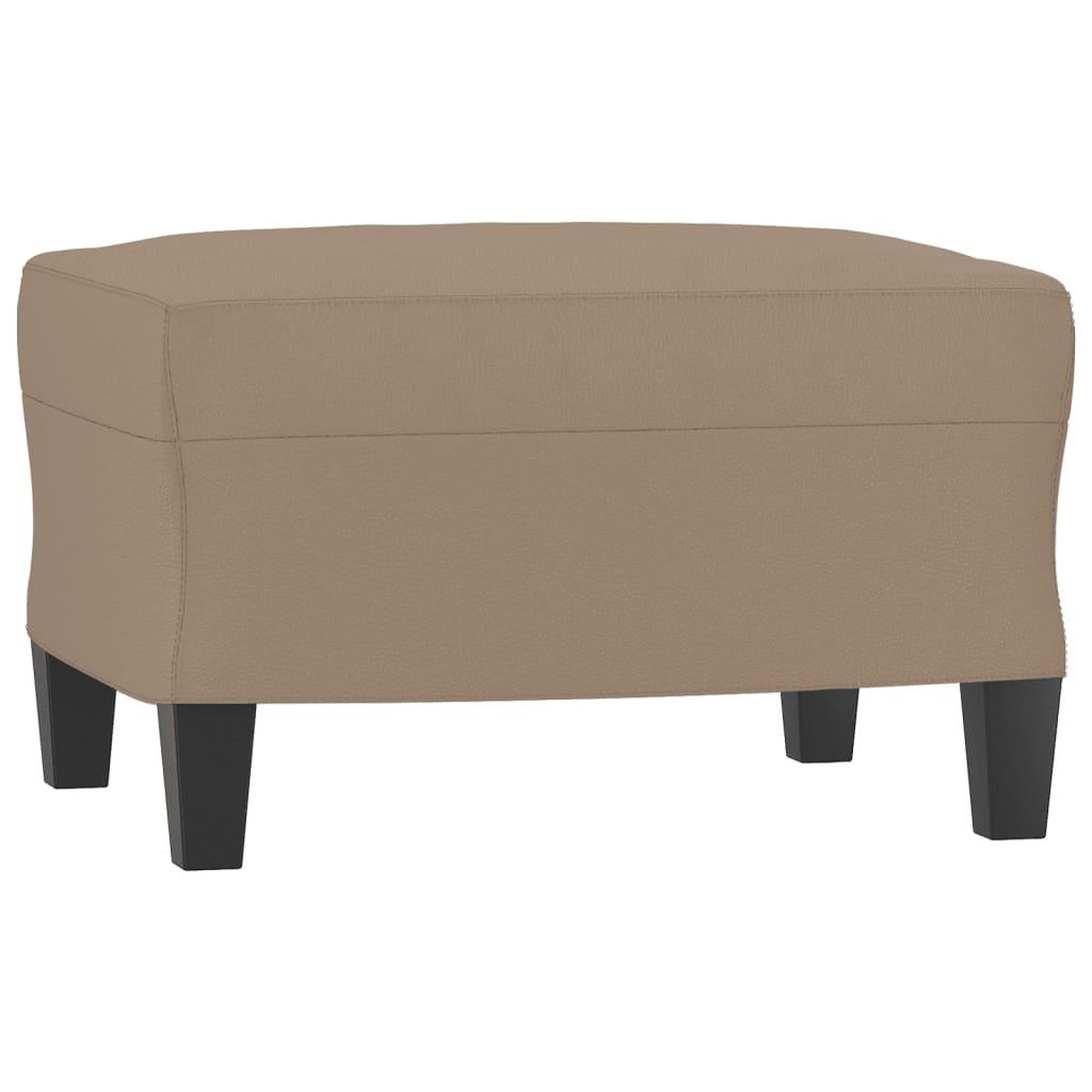 Voir la diapositive 5 : VIDAXL Ensemble de canapes 3 pcs avec coussins Cappuccino Similicuir