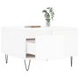 Voir la diapositive 4 : VIDAXL Table basse blanc 55x55x36,5 cm bois d'ingenierie