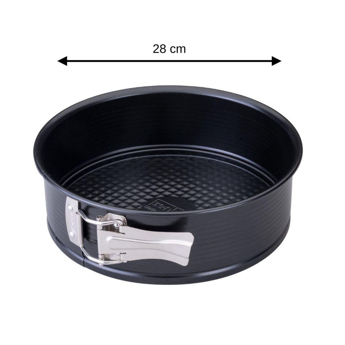 ZENKER Moule à manqué à charnière 28 cm Zenker PerfectBack+