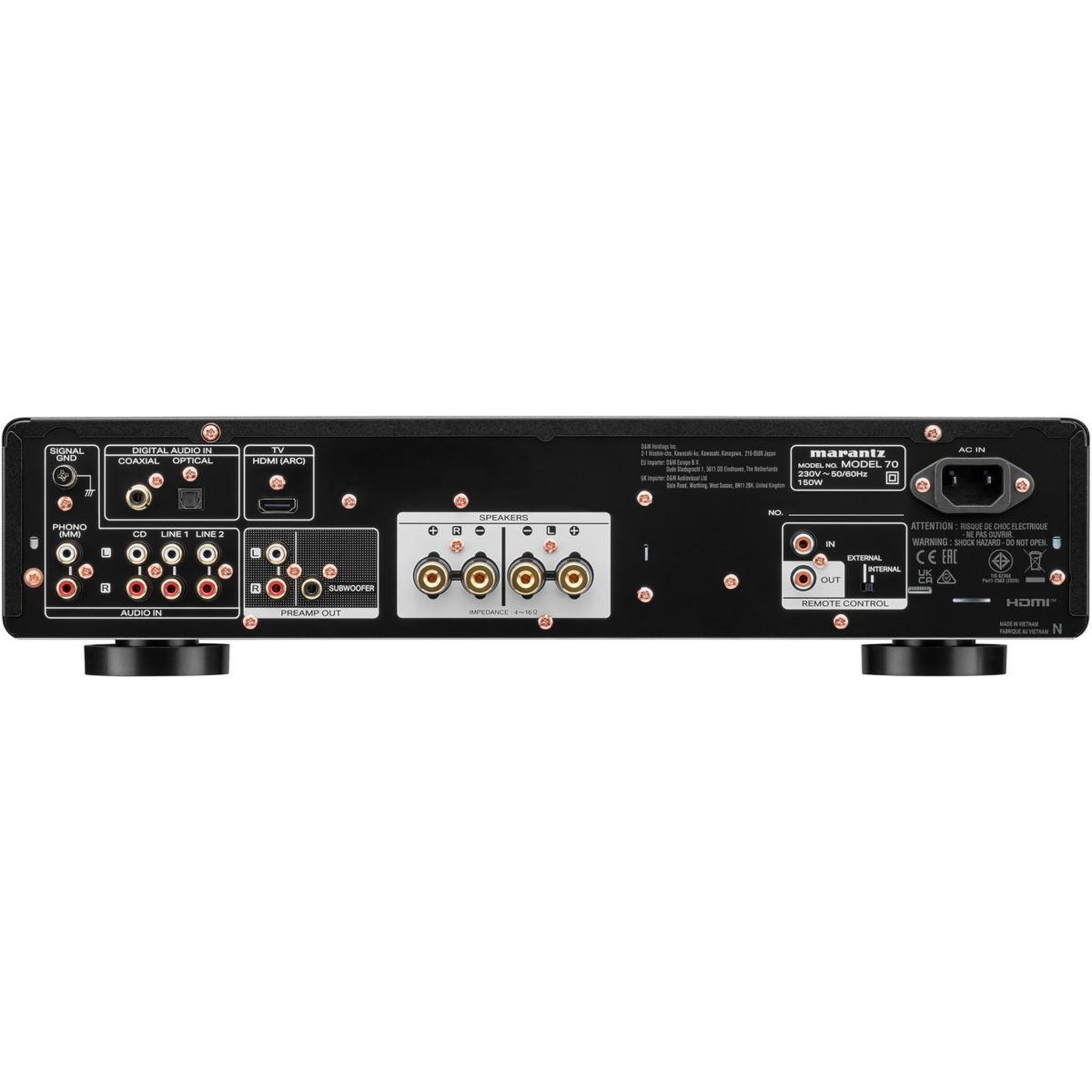 Voir la diapositive 4 : Marantz Amplificateur hifi model 70 black