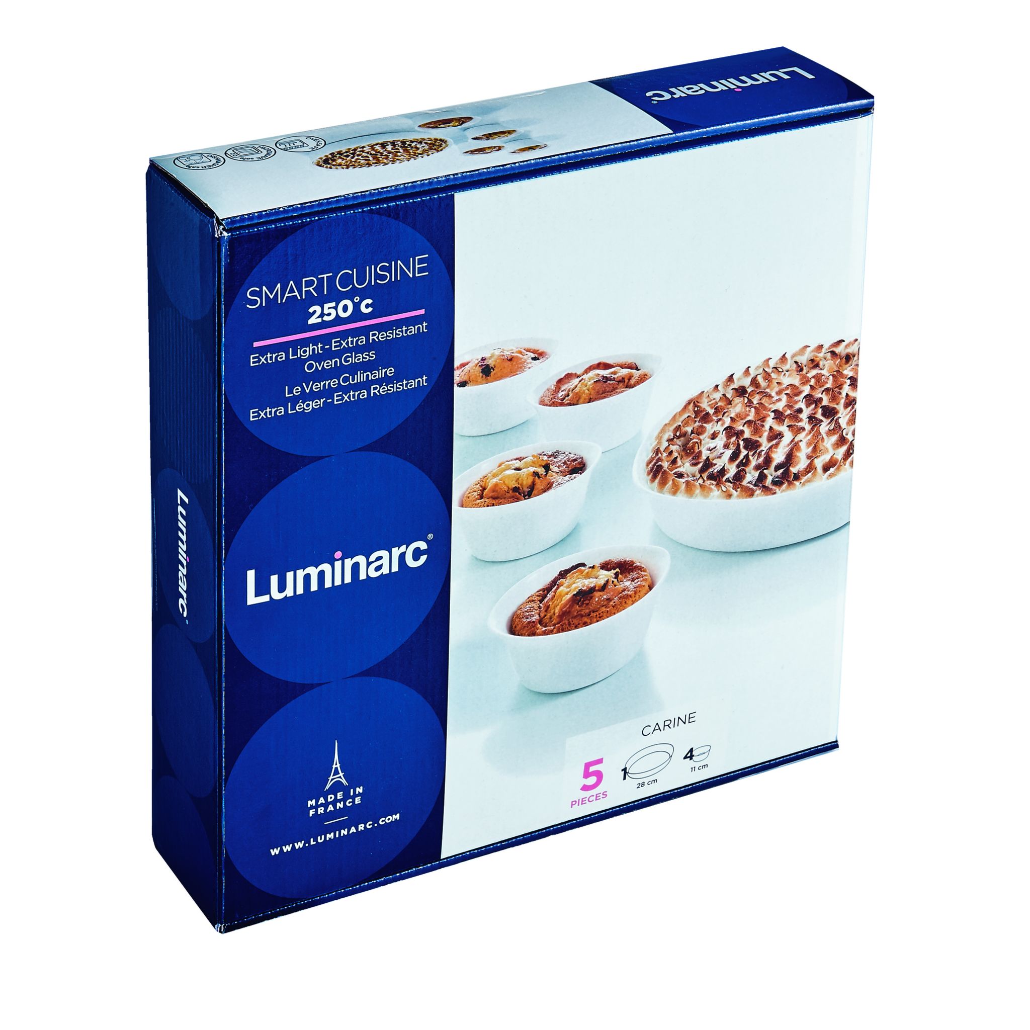 Lot De 2 Beurriers En Verre Luminarc - Capacité 250 G - Verre épais Français, Lavable Au Lave-vaisselle - 11