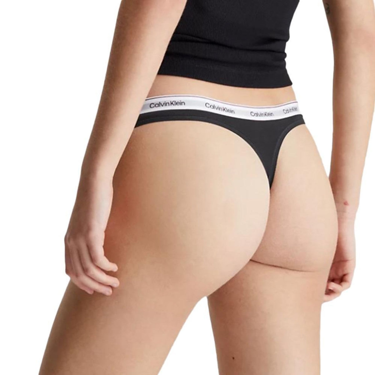CALVIN KLEIN JEANS X3 Strings  Femme Calvin Klein Thong