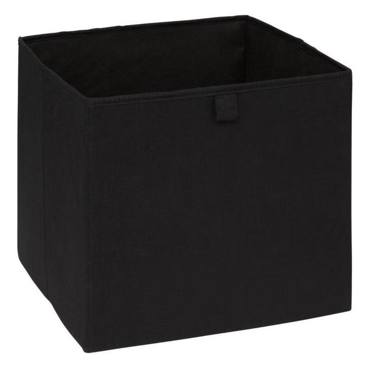FIVE Lot de 2 boîtes de rangement ZEBRA - L. 31 x l. 31 x H. 31 cm - Noir