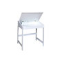 Voir la diapositive 2 : Paris Prix Bureau Pupitre Déco  Charlie  52cm Blanc
