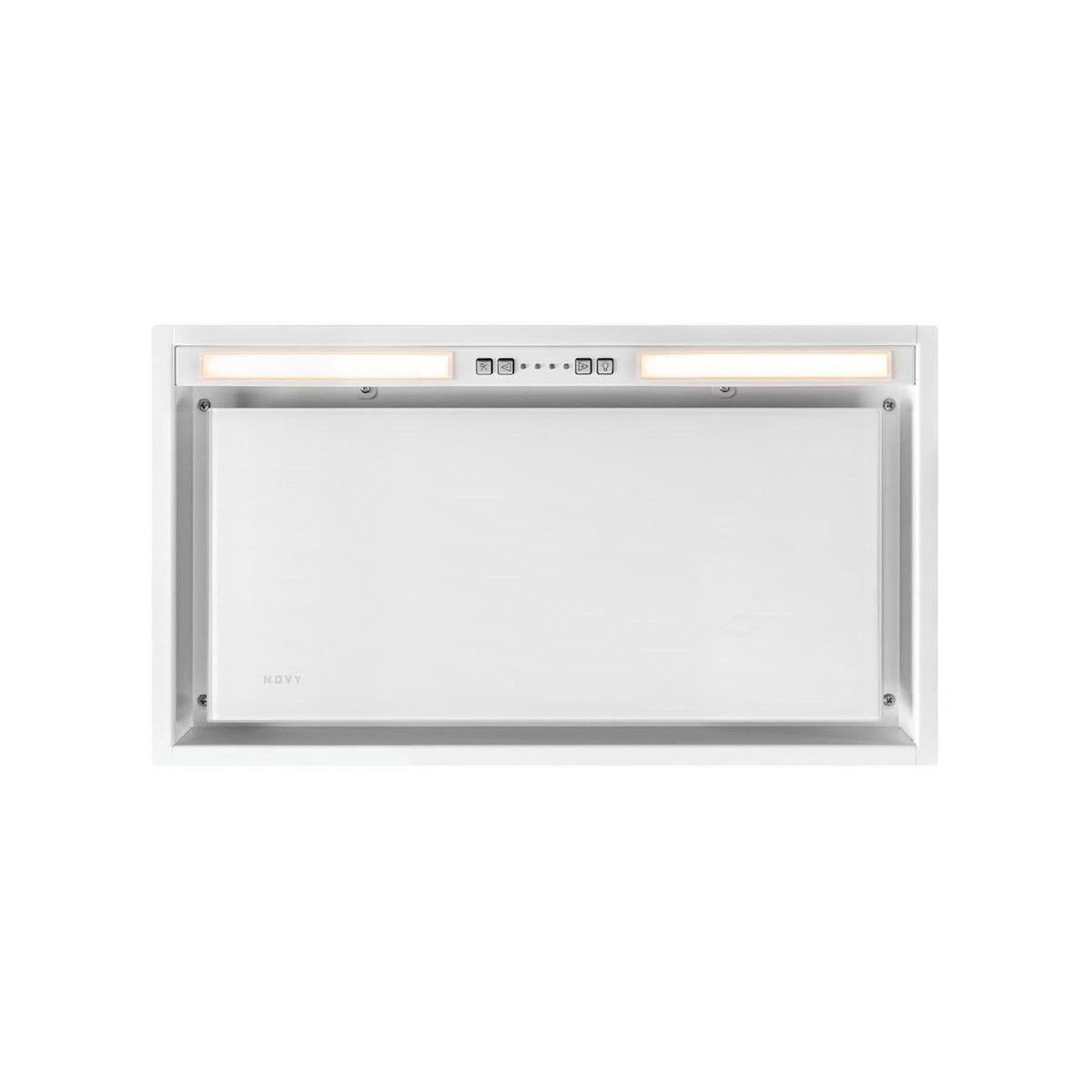 Novy Hotte encastrable CRYSTAL 26050  60cm verre blanc