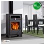 Voir la diapositive 4 : Juan Panadero Poêle à bois 7,4 Kw avec four - FIRENZE PREMIUM