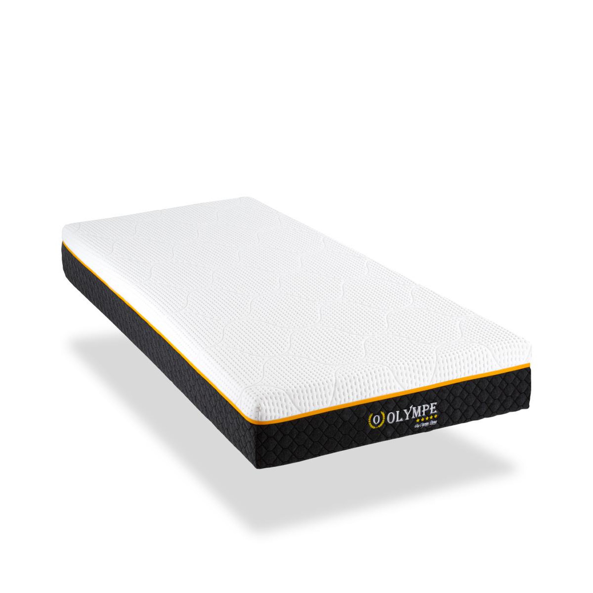Voir la diapositive 5 : OLYMPE LITERIE Olympe literie | ensemble olympe | matelas mémoire de forme + sommier bois