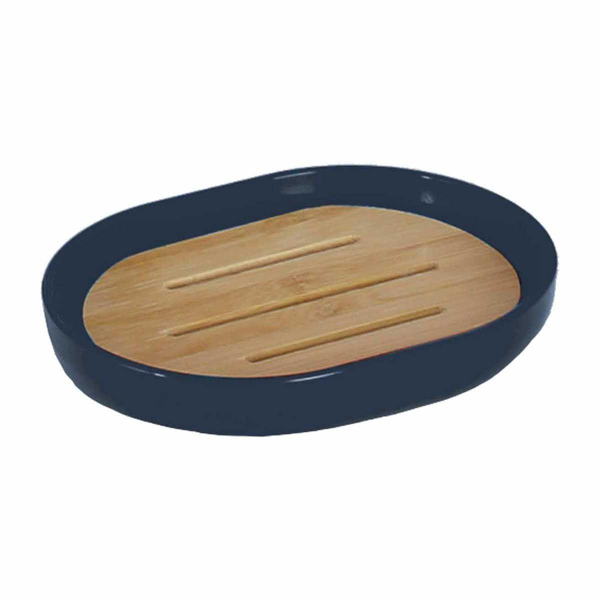 Douceur d'Intérieur Porte savon design  smart  12cm bleu
