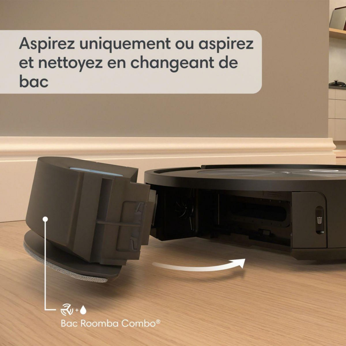 IROBOT Aspirateur robot Roomba combo J5+